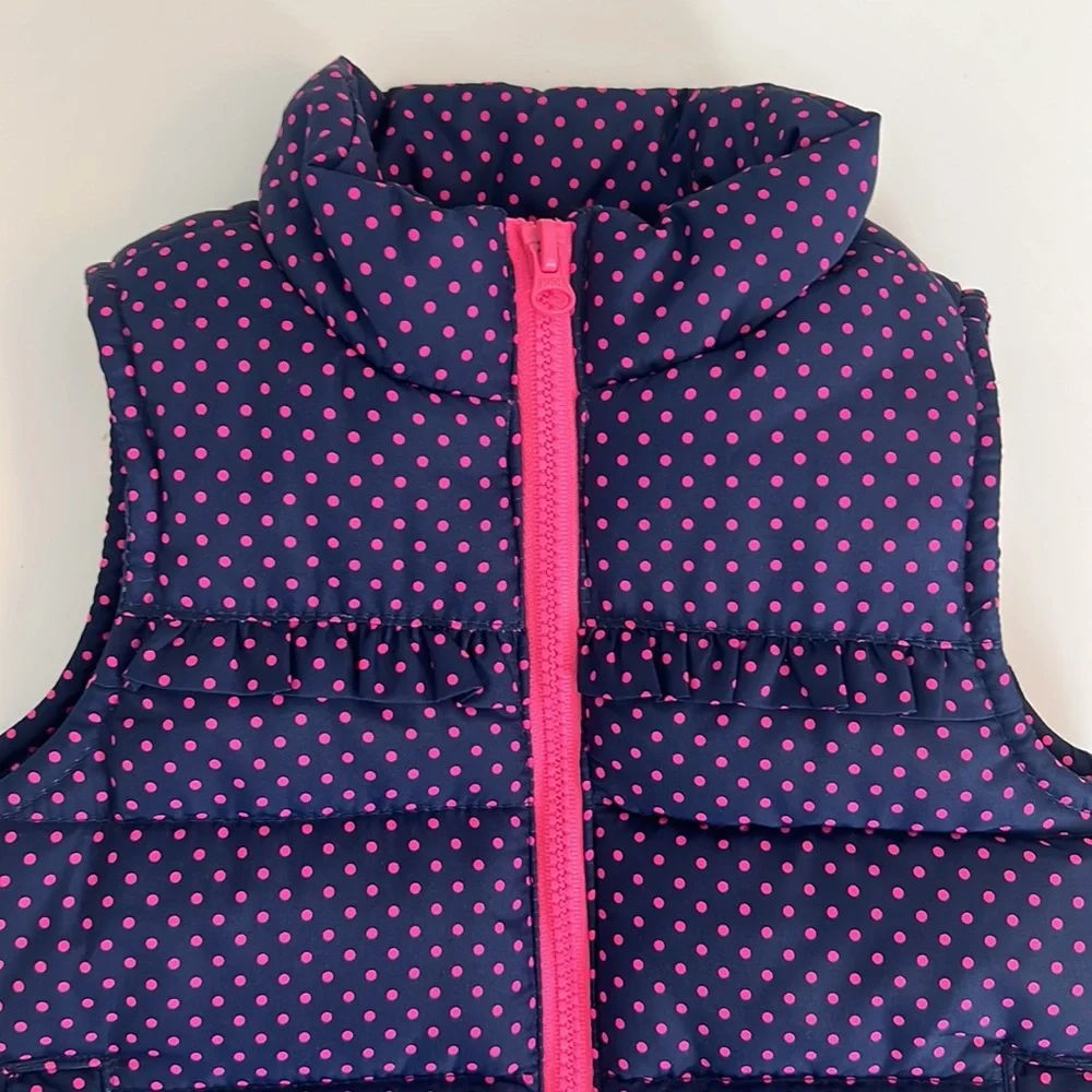 NWOT 18mo Girls Puffer Vest from Genuine Kids by OshKosh